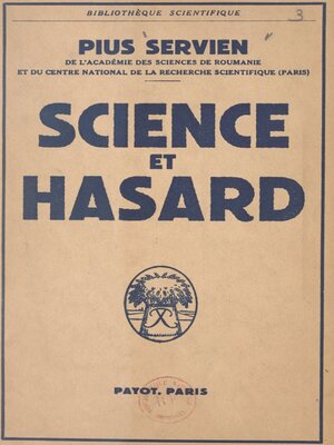 cover image of Science et hasard